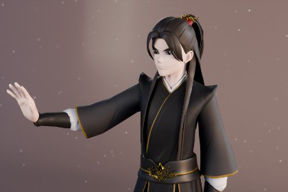 3D Hanfu Hero