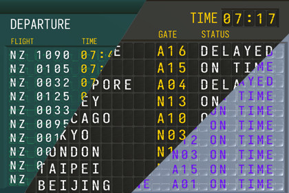 Split-Flap Display - Airport Flight Board (Add-Ons)