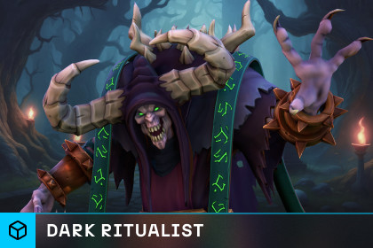 Stylized Dark Ritualist