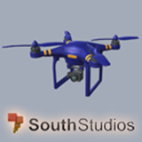 Animated Drone AR VR