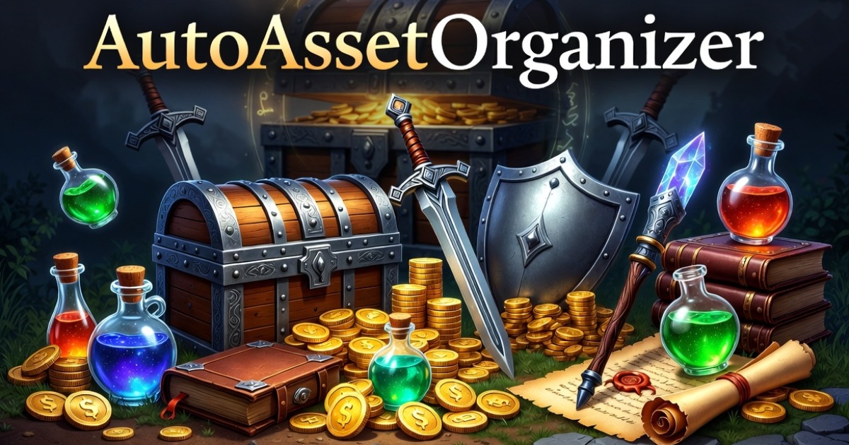 AutoAssetOrganizer | Utilities Tools | Unity Asset Store