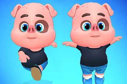 Pig Animated