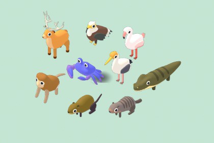 Quirky Series - Wetland Animals Vol 2