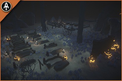 Stylized Spooky Forest - v1.1 Halloween