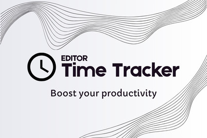 Editor Time Tracker