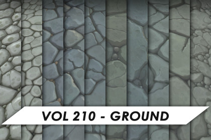 Stylized Textures - Vol 210 - Ground