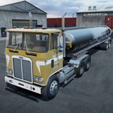 Cabover truck with fuel trailer