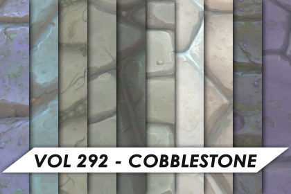 Stylized Textures - Vol 292 - Cobblestone