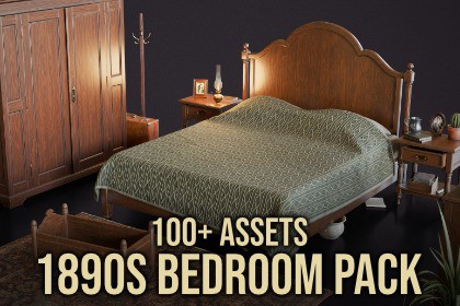 1890s Bedroom Pack