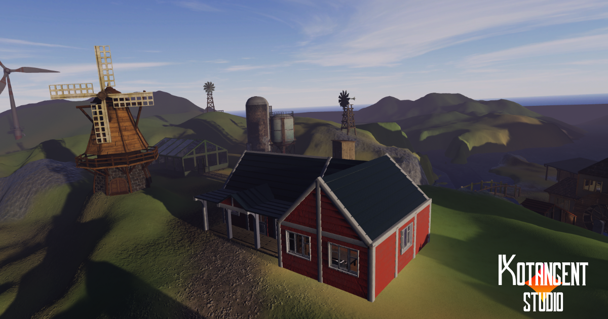 Realistic Farm Package - Buildings&Furniture | 3D 环境 | Unity Asset Store