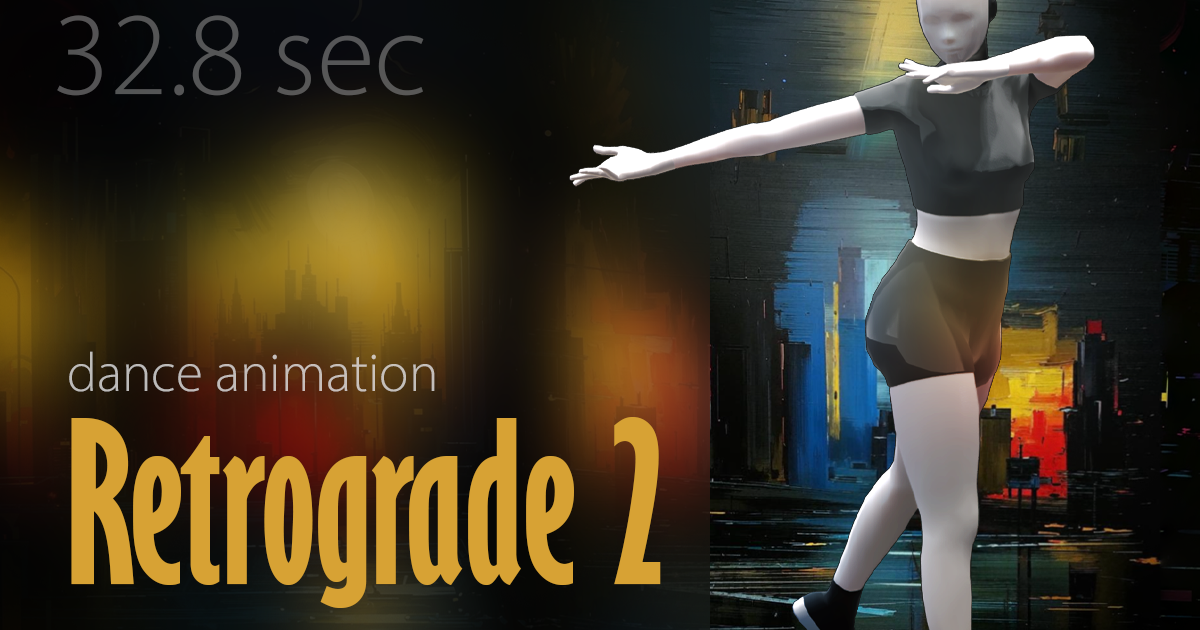 Retrograde Dancing Example dance: Retrograde 2 - animation loop (78bpm) | 3D Animations | Unity ...