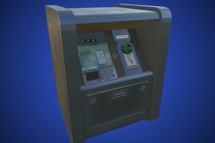 3D Bankamatic ATM Model