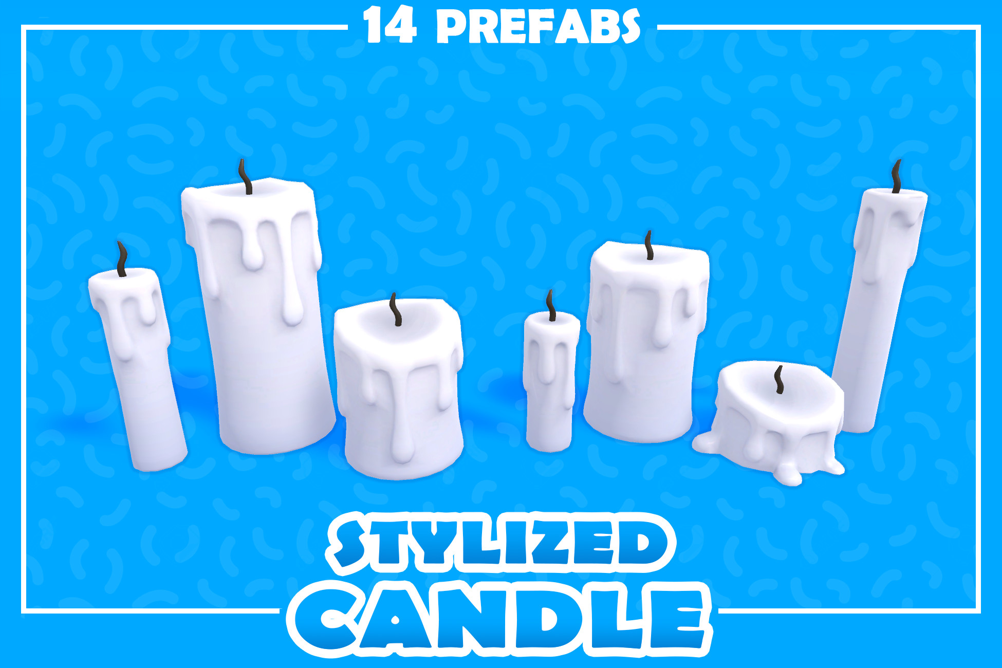 Stylized Candles | 3D Props | Unity Asset Store