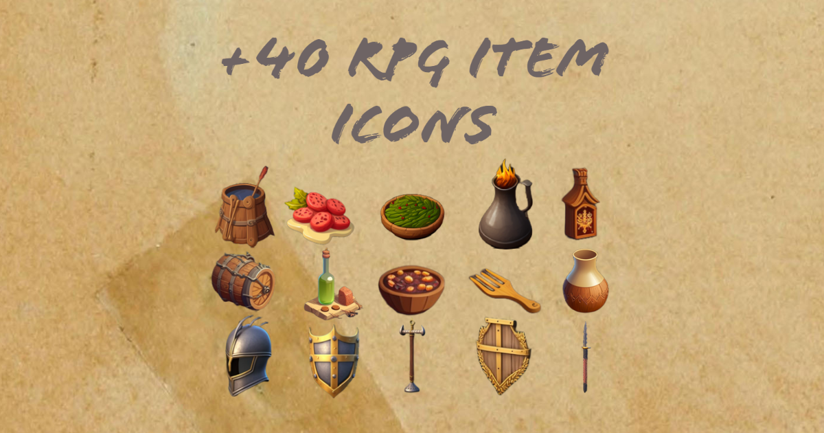 Rpg Shop Icon Ui RPG Item Icons | 2D Icons | Unity Asset Store