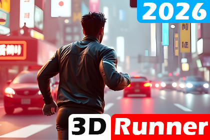 Complete 3D Runner Game