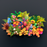 Stylized_Plants_Flowers_Mushrooms