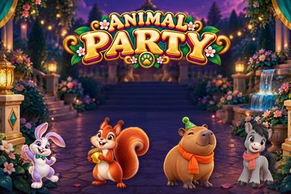 Animal Party – Slot Game Template with Server & Admin