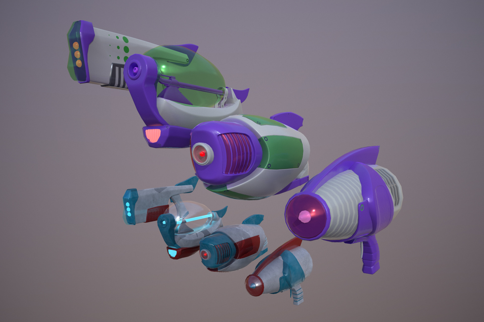 Stylized Weapons Pack #1 | 3D 무기 | Unity Asset Store