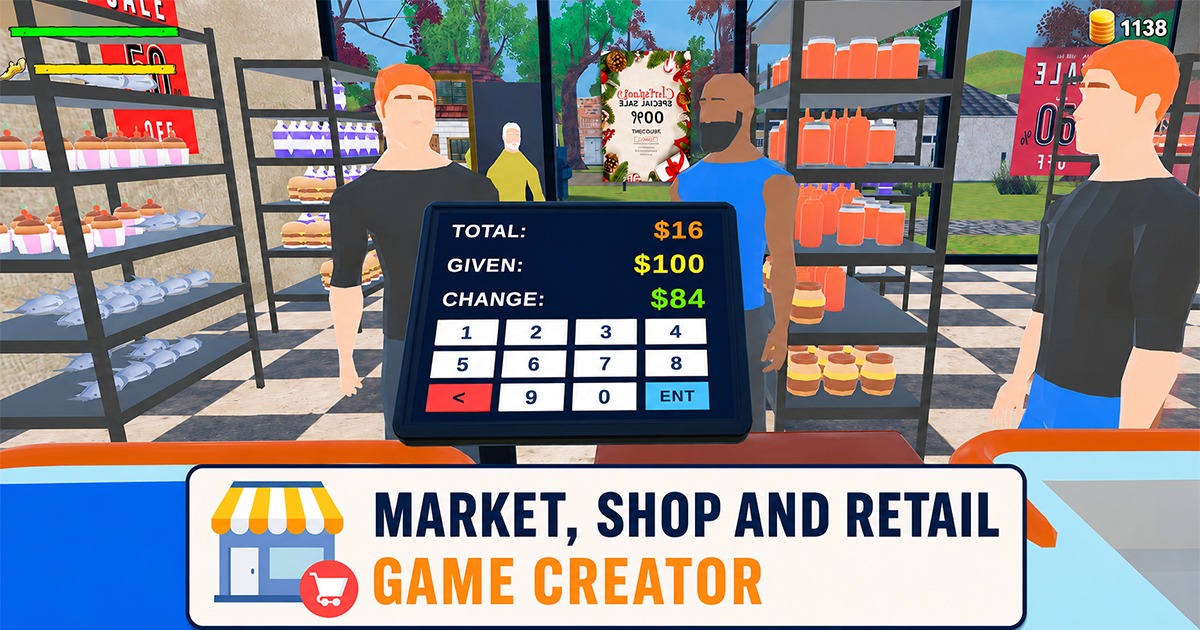 Market, Shop, Store and Retail Game Creator for Both PC and Mobile ...