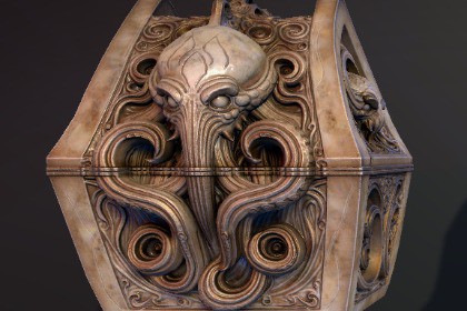 6 Treasure Chests - Eldritch Themed - Dark Fantasy