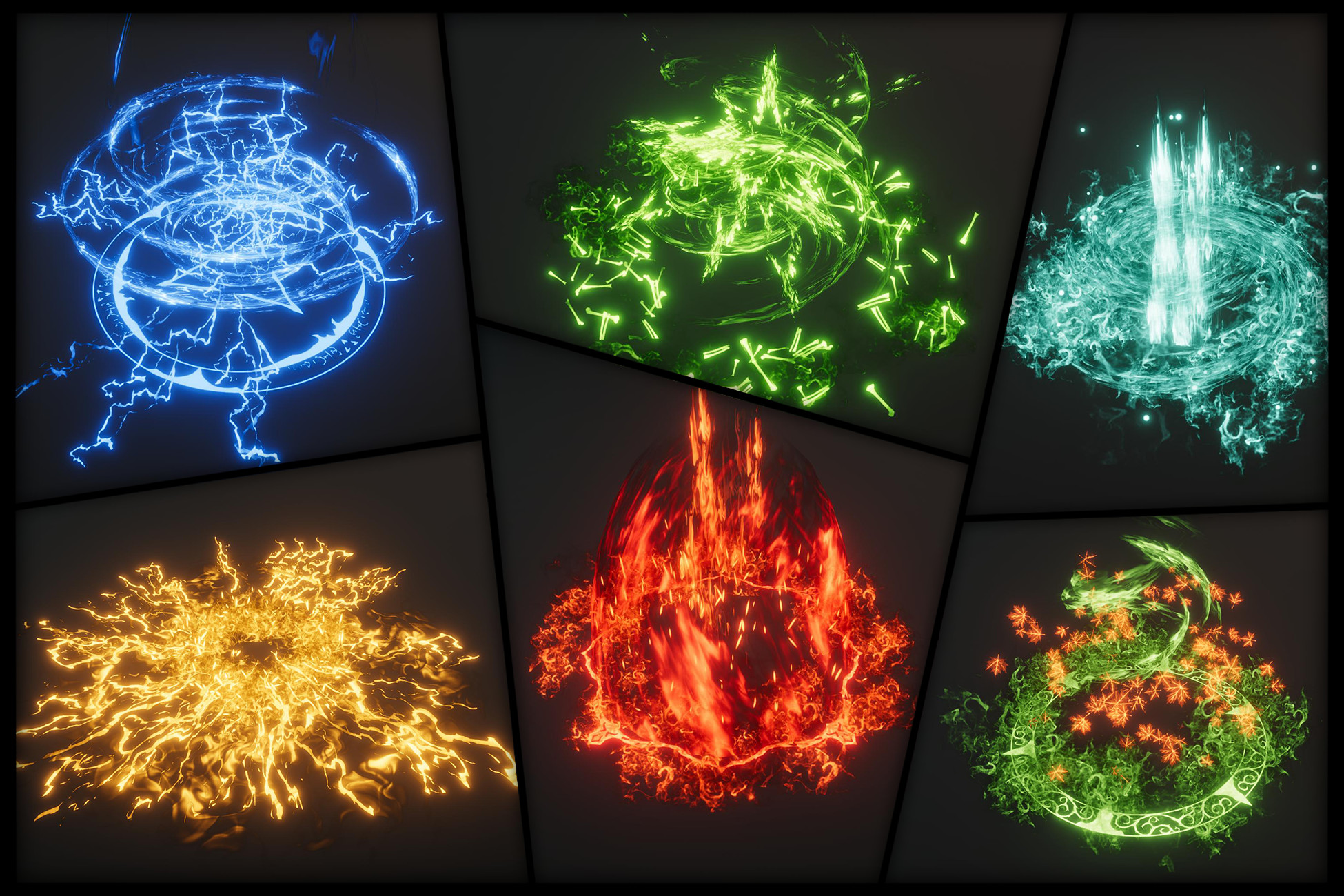 Magic Power Unity 25 Magic Buffs | 시각 효과 파티클 | Unity Asset Store