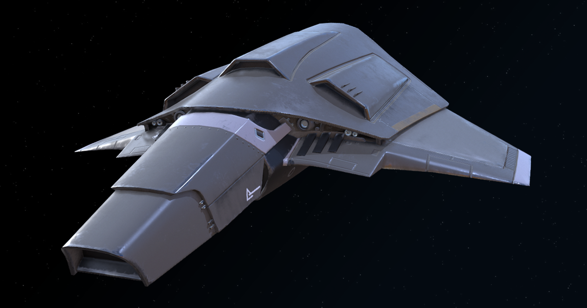 Spaceship - fighter class | 3D Space | Unity Asset Store
