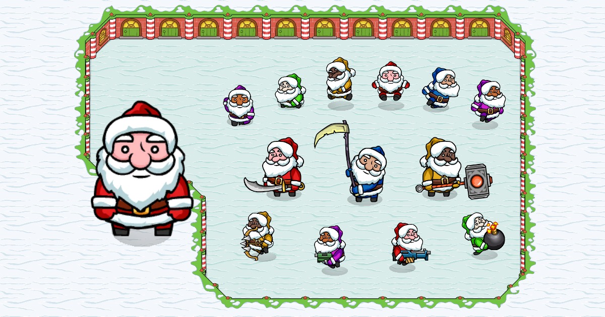 2D Character - Santa | 2D Characters | Unity Asset Store