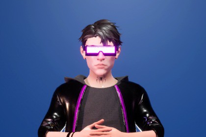Cyberpunk Male Character – Rigged Stylized 3D Model