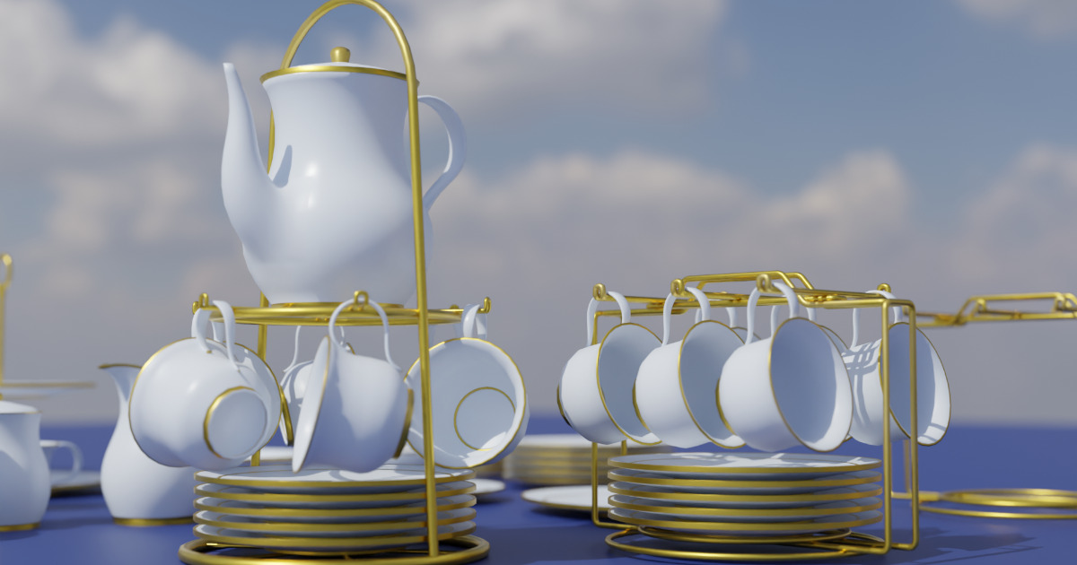 Tea Set Utensil | 3D Tools | Unity Asset Store