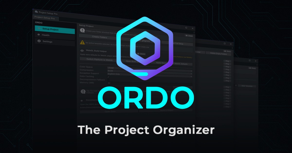 ORDO - Project Automation Organizer | Utilities Tools | Unity Asset Store