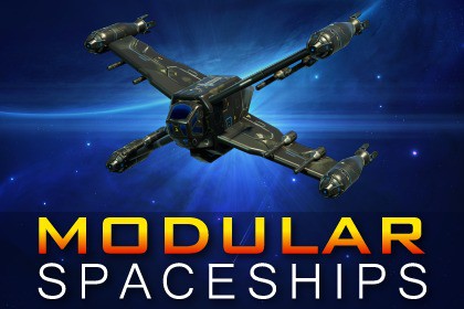 Sci-Fi Modular Spaceship Star Force