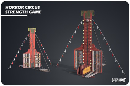 Horror Circus Strength Game
