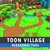 Hexagonal Tiles - Toon Village