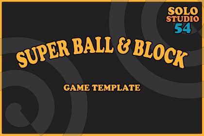 Super Ball and Block Game Template