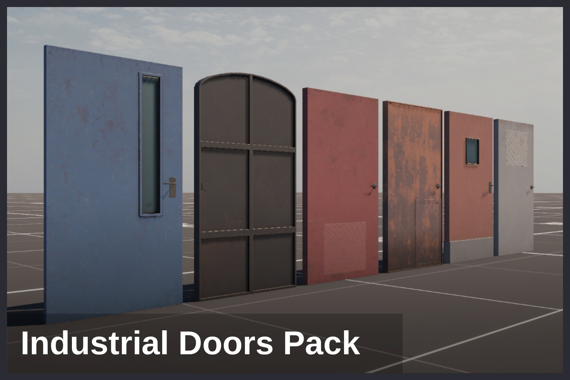 Industrial Doors Asset Pack