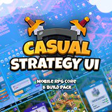 Casual Strategy UI Kit - Mobile RPG Core & Build Pack