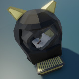 Automatic Cat Litter Box (Animated, Low Poly)