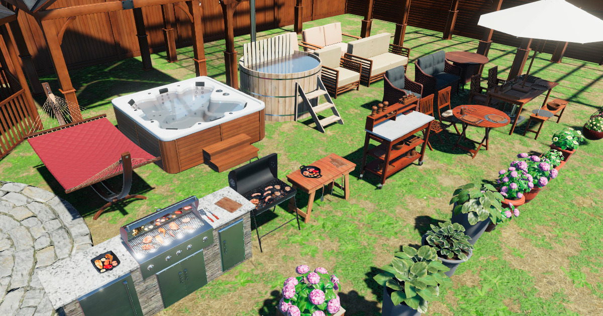 Backyard and Garden props | 3D Exterior | Unity Asset Store