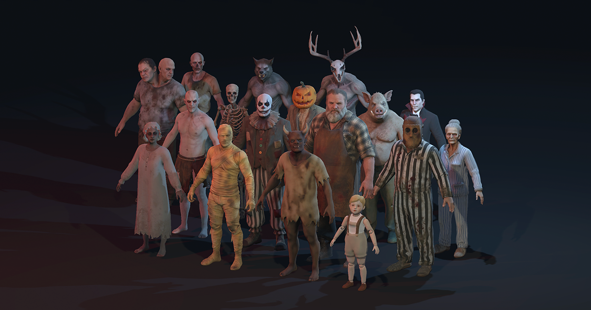 Monsters and Undead - Horror Pack | Characters | Unity Asset Store