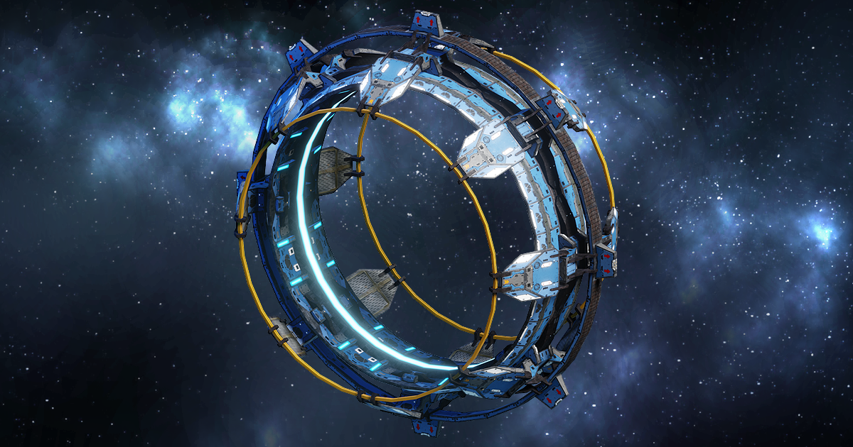 Spaceship Jumpgate Type I | 3D Space | Unity Asset Store