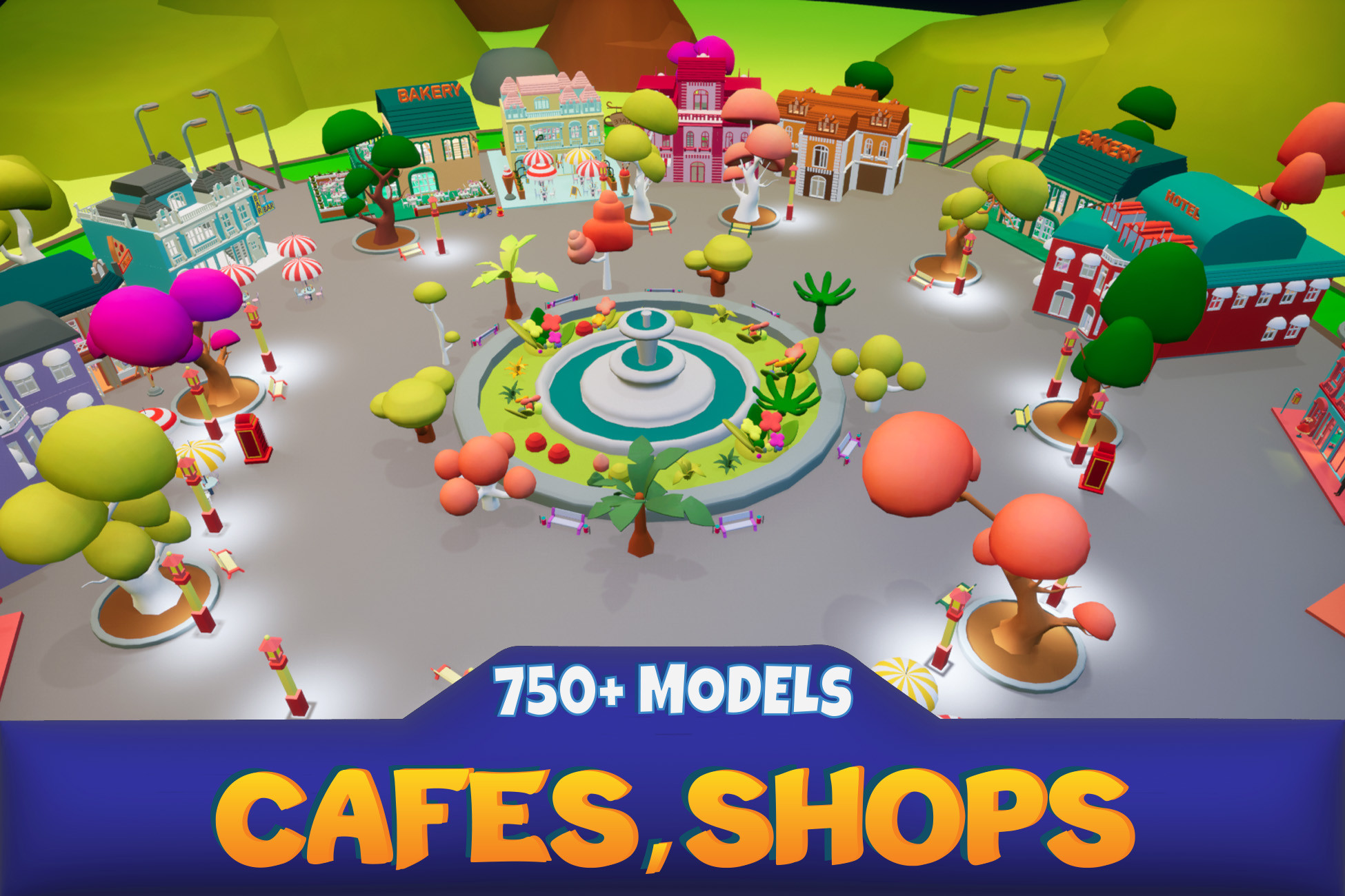 Cafes & Shops City v2.0