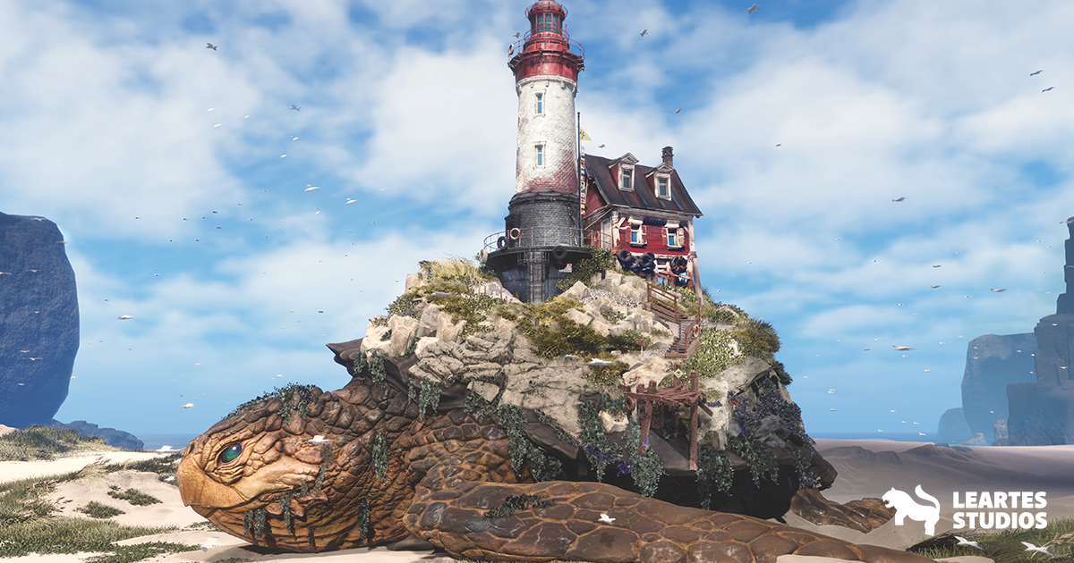 Tortuga Lighthouse Island | 3D Fantasy | Unity Asset Store