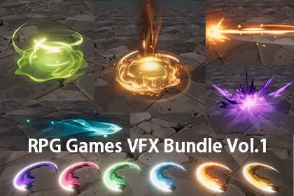 RPG VFX Bundle Vol.1 – Magic, Combat & Skill Effects
