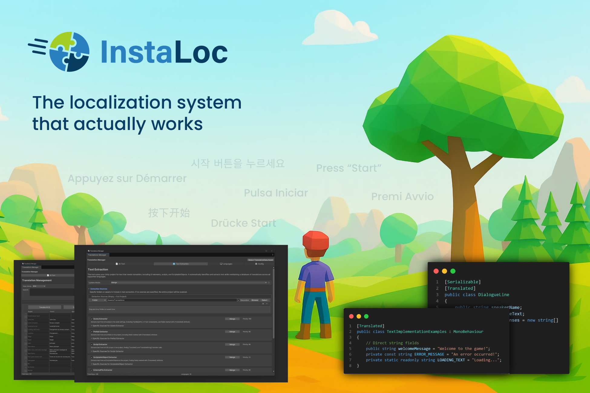 InstaLoc | Localization | Unity Asset Store