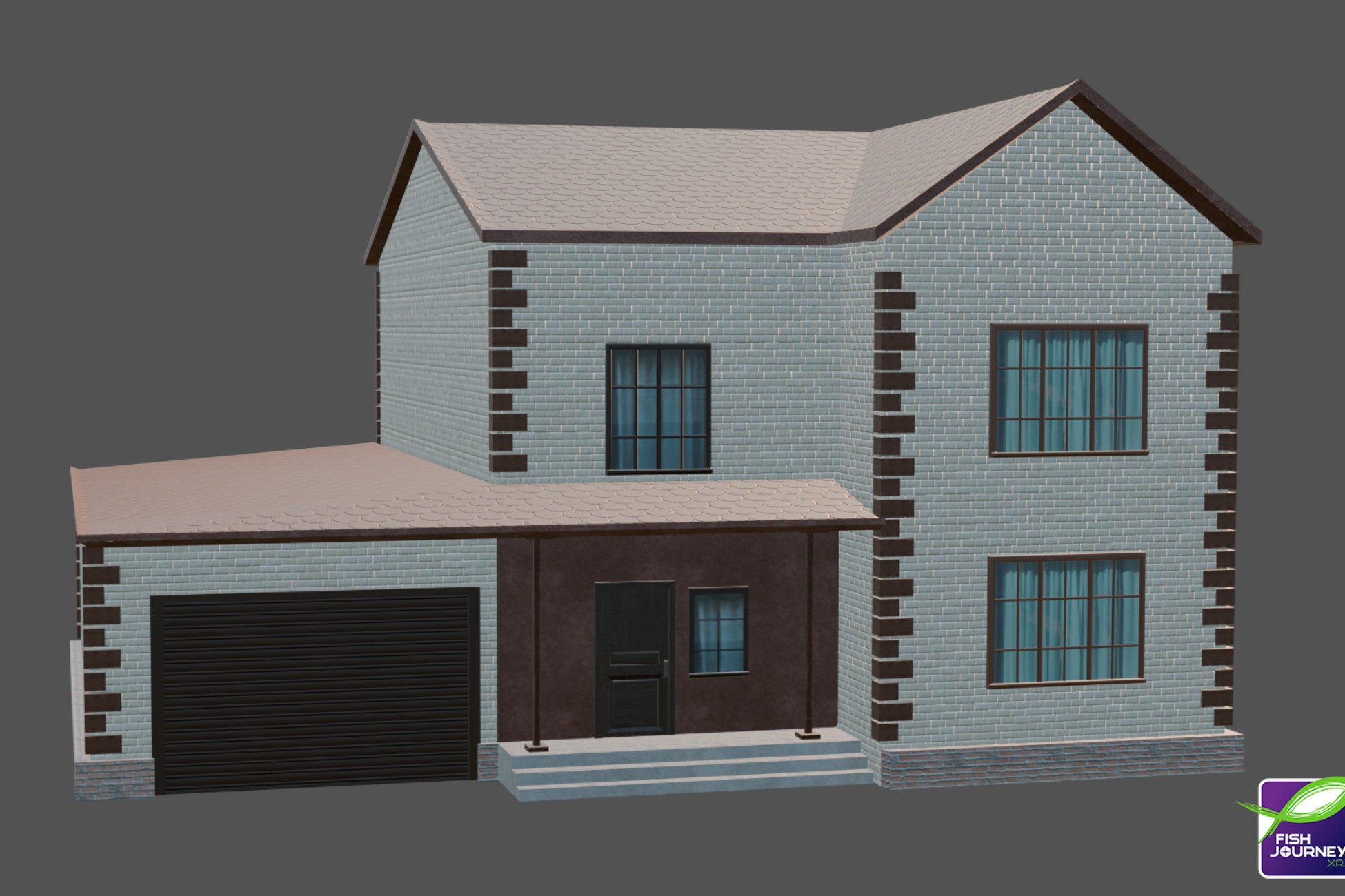 Unity House 3D House | 3D Exterior | Unity Asset Store