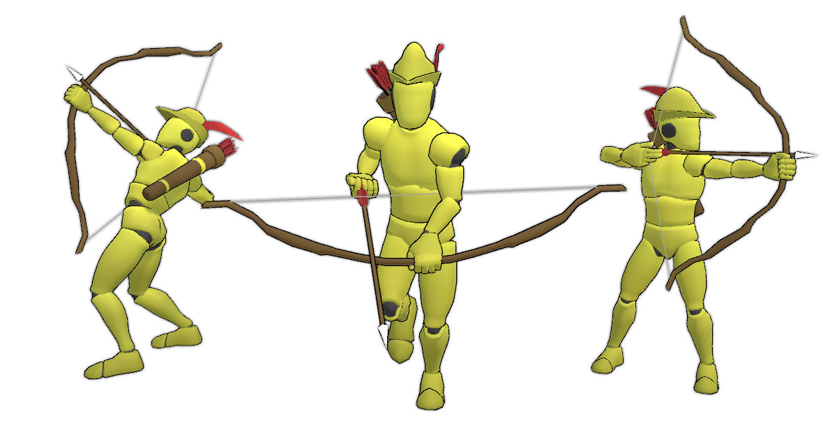 Human Archer Animations | 3D Animations | Unity Asset Store