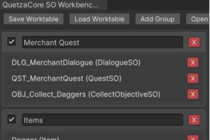 QuetzaCore SO Workspace