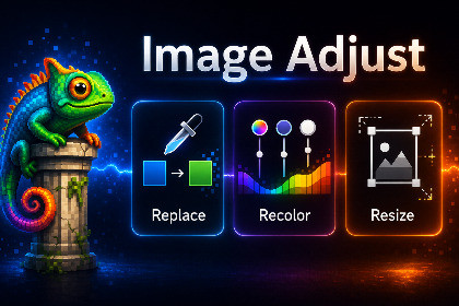 Image Adjust (Replace, Recolor, Resize)