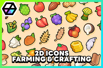 2D Icons - Farming & Crafting Icon