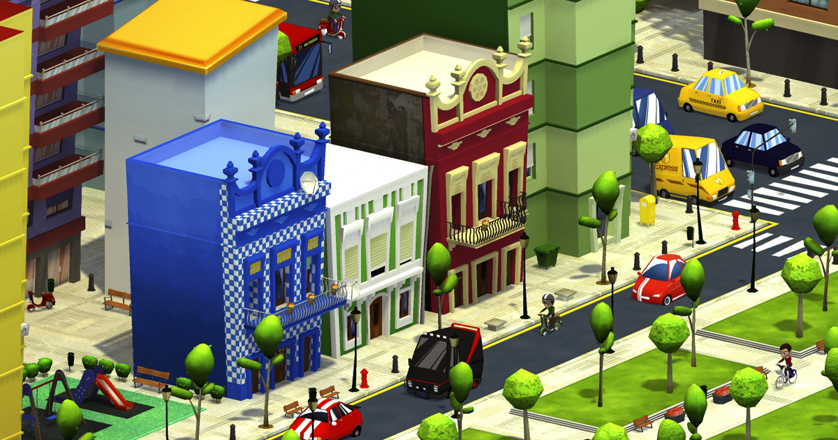 Pack city platforms | 3D Urban | Unity Asset Store